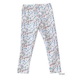 Leggins, 100% bomuld, Normal Livhøjde, Mønster: Blomstre, fra Tom&Lisa