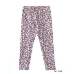 Leggins, 100% bomuld, Normal Livhøjde, Mønster: Blomstre, fra Tom&Lisa